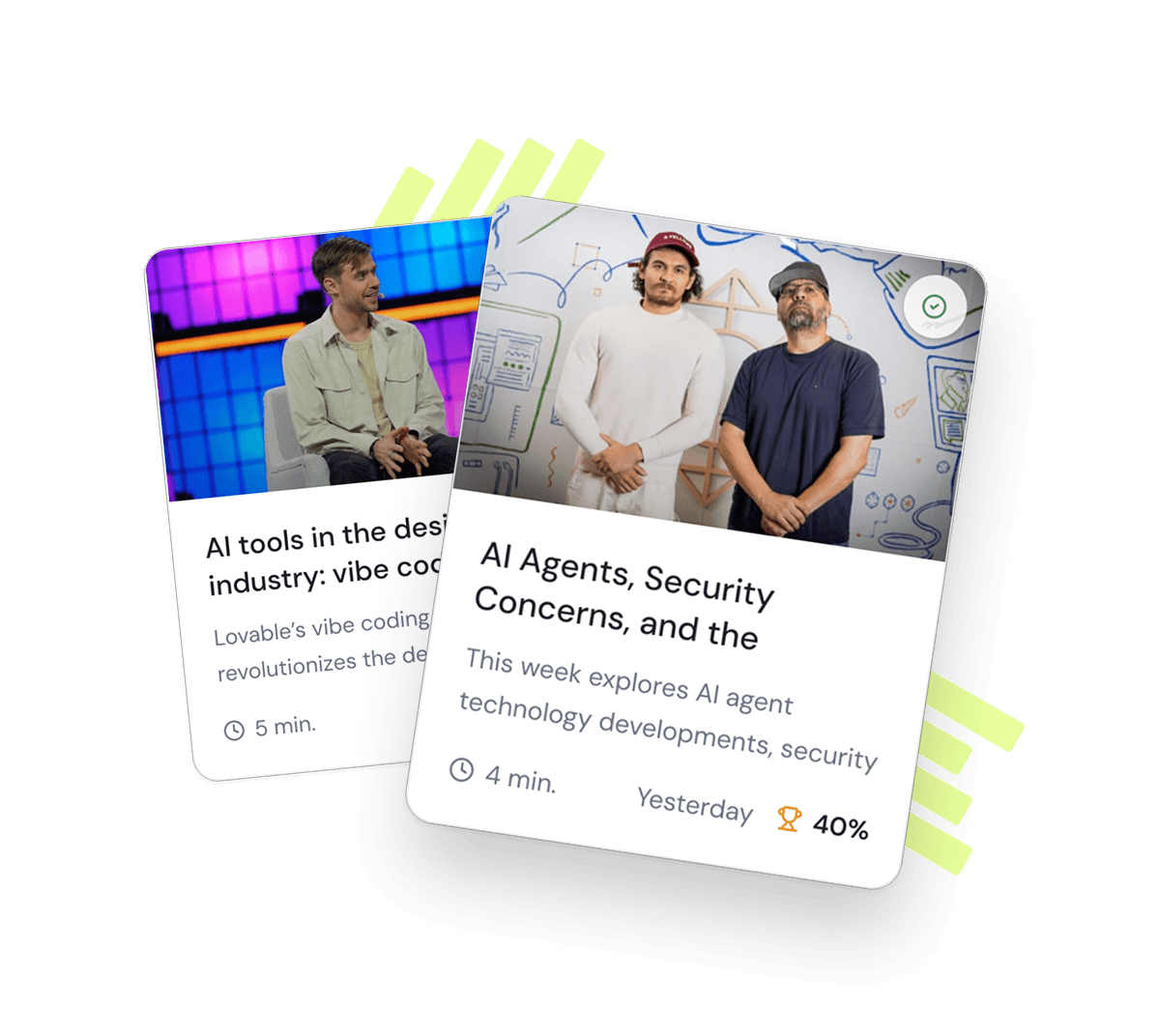 Personalized AI digest view